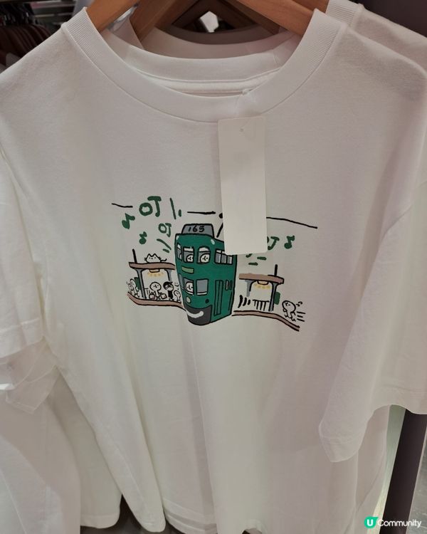 香港電車聯乘系列tee