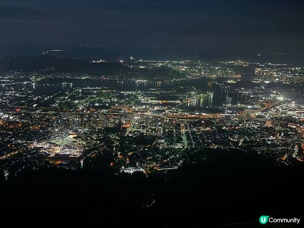 日本新三大夜景之一皿倉山