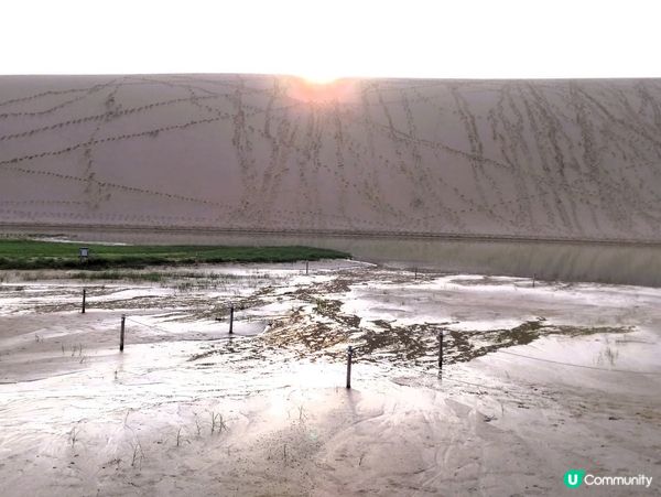 鳥取砂丘，日落美景！🌅