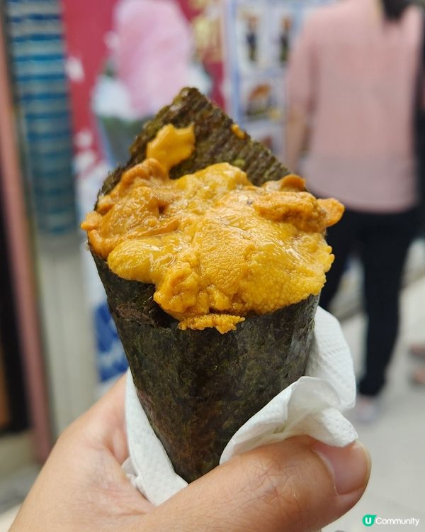 葵廣抵食海膽手卷 😍✨️