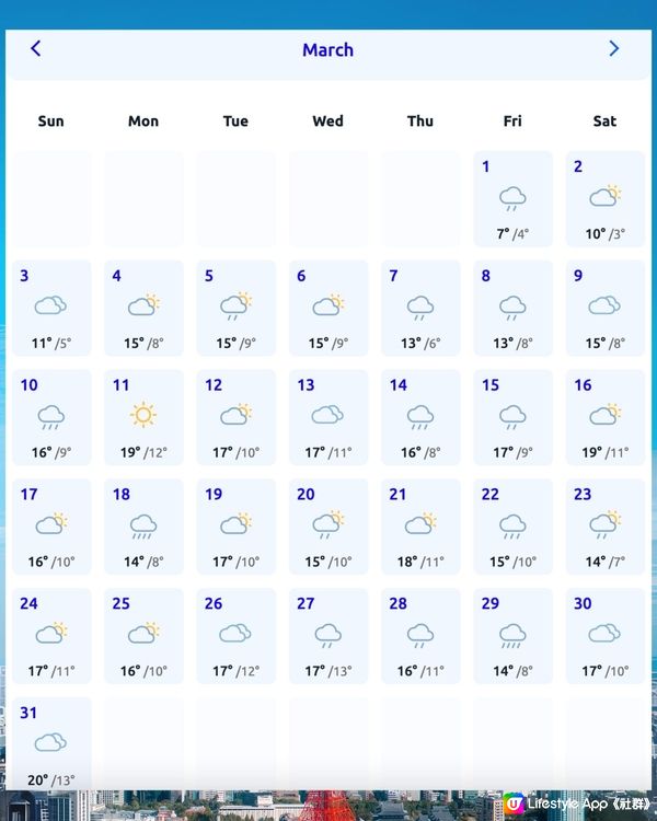 東京3月天氣附穿搭建議✨外遊必save!