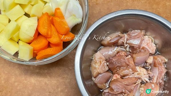 早排有朋友問我有冇咖喱雞食譜分享，原來一直都冇寫🤪終於的起心...