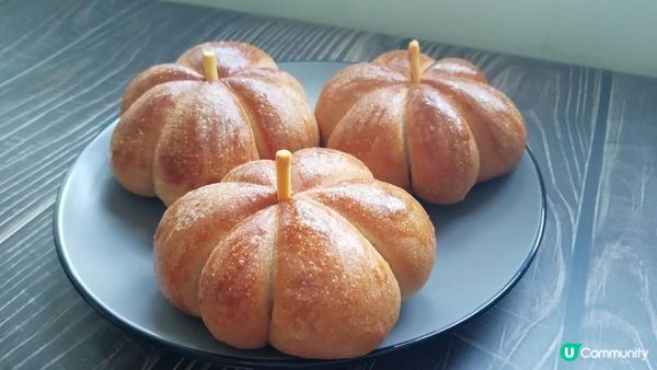 南瓜造型的朱古力包