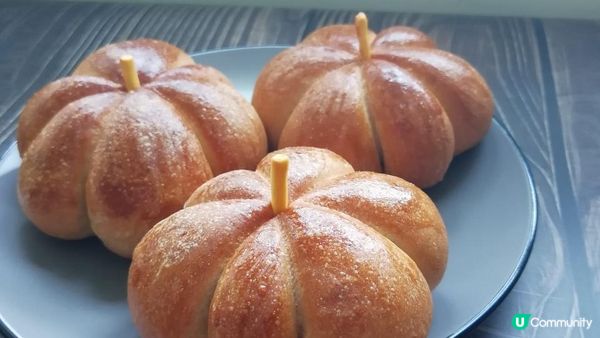 南瓜造型的朱古力包