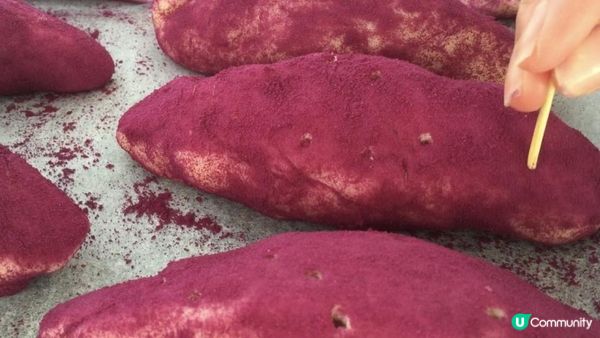 蕃薯樣的麵包  🍠