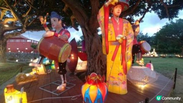 這次去體驗王國剛好遇上一年一度的「琉球燈會」