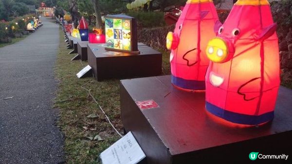這次去體驗王國剛好遇上一年一度的「琉球燈會」