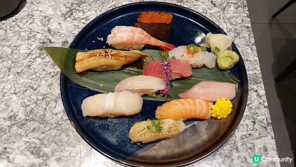 壽司拼盤+魚生丼定食