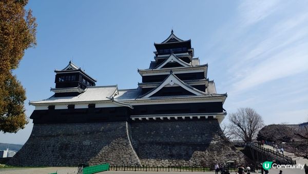 名勝古蹟之日本三大名城之一的熊本城
