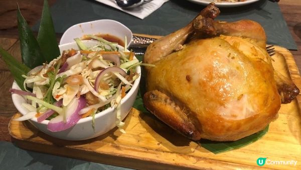 泰式燒春雞釀香茅黄飯