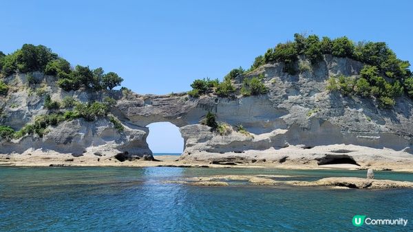 日本和歌山円月島 - 絕美海蝕洞