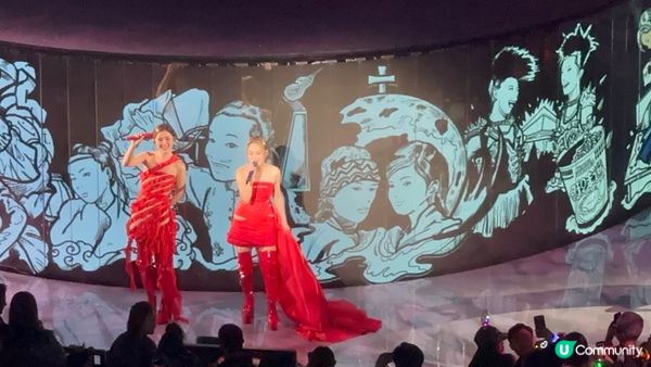 超開心，頭場Twins演唱會😍