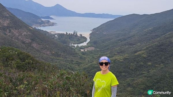 《西貢西灣亭至東壩行山篇》螭蟝石頂、西灣山、浪茄灣、標尖角觀景台