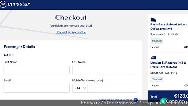 【2024英國法國】從法國來回英國搭乘 《歐洲之星Eurostar》 訂票教學和體驗分享🚆