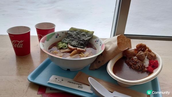 北海道旭川動物園雪景lunch