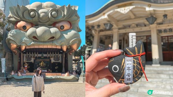 大阪難波八阪神社：朝聖超巨型獅子殿神社，超強氣勢求金運！