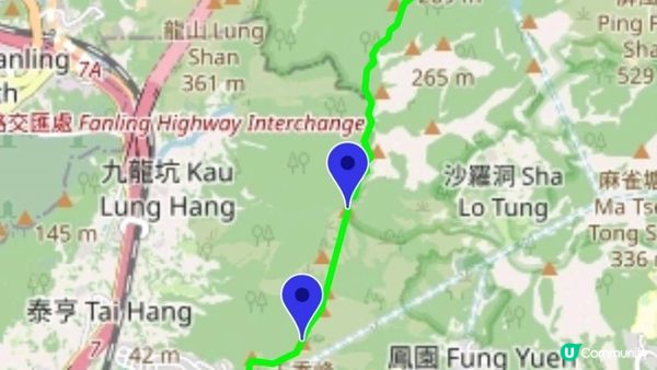 《鶴藪道至大埔頭行山篇》石坳山、九龍坑山、玉秀峰