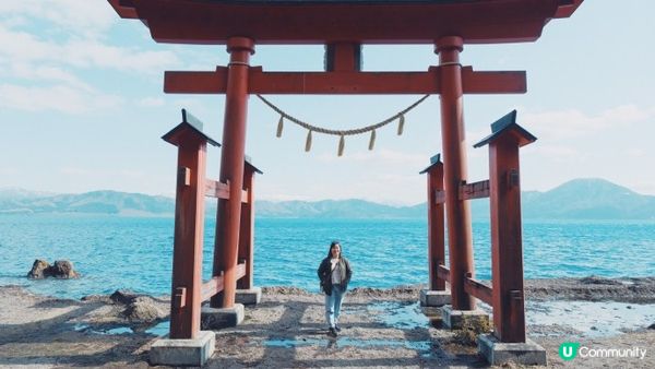 秋田︳永不結冰的田沢湖、湖邊鳥居御座石神社 秋田獨有龍角散啤酒
