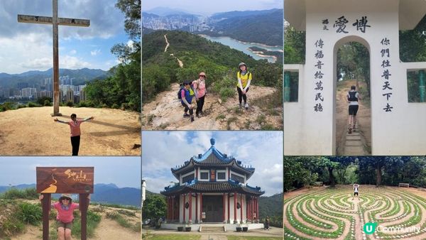 《沙田至城門水塘菠蘿壩行山篇》道風山(大十字架/生命門/聖殿/蓮花洞/明陣)、針山、城門水塘主壩