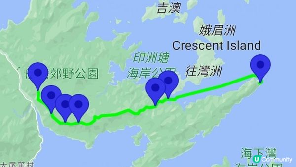 《烏蛟騰至紅石門灣行山篇》馬頭峰、雞仔峒、吉澳水塘、🚤黃竹角咀鬼手