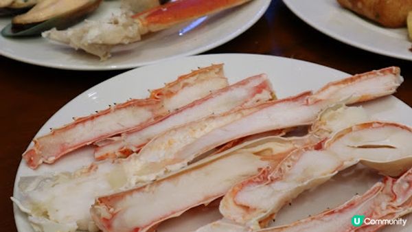 海鮮自助餐。凱悅酒店咖啡廳