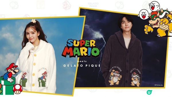 療癒系瑪莉歐居家服全新登場！SUPER MARIO×GELATO PIQUE 2024年再次合作~