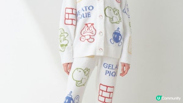 療癒系瑪莉歐居家服全新登場！SUPER MARIO×GELATO PIQUE 2024年再次合作~