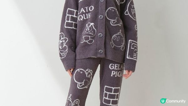 療癒系瑪莉歐居家服全新登場！SUPER MARIO×GELATO PIQUE 2024年再次合作~