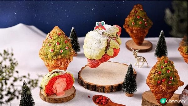 草莓季來了！八月堂「聖誕可頌」限定開賣 最經典「草莓卡士達可頌」領軍草莓新品即將登場