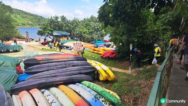 獨木舟🛶⛱️🤿🪸🐟《西貢海下灣海岸公園》