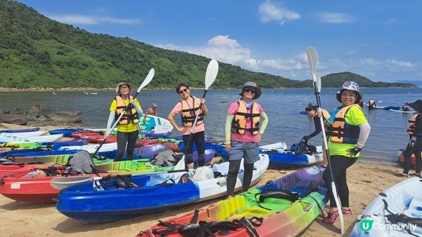 獨木舟🛶⛱️🤿🪸🐟《西貢海下灣海岸公園》