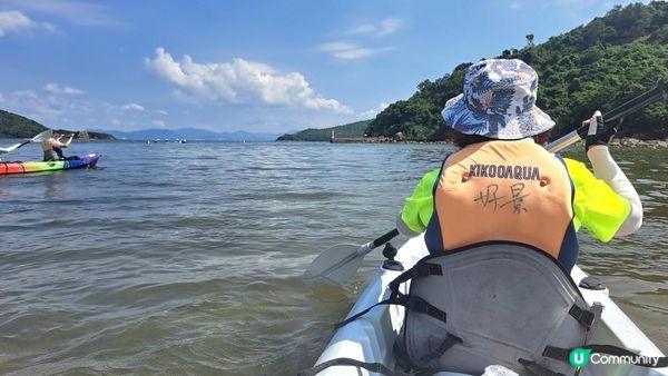 獨木舟🛶⛱️🤿🪸🐟《西貢海下灣海岸公園》