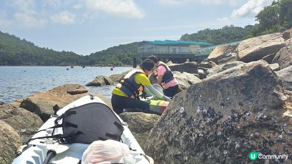 獨木舟🛶⛱️🤿🪸🐟《西貢海下灣海岸公園》