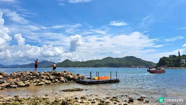 浮潛🤿趕海🧤🪣玩水💦打卡📸盡在《西貢清水灣綠蛋島》