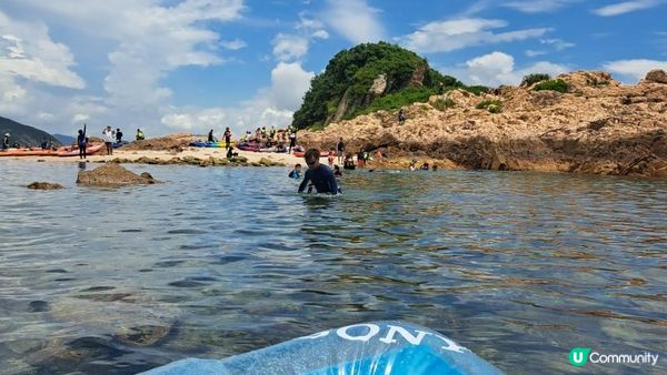 浮潛🤿趕海🧤🪣玩水💦打卡📸盡在《西貢清水灣綠蛋島》