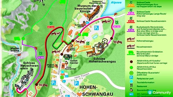 【慕尼黑】必看的迪士尼原型城堡! 天鵝堡福森一日遊🏰