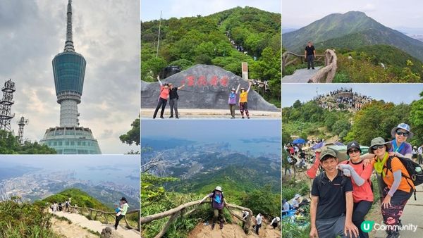 《深圳梧桐山👉秀桐道上：凌雲道落》天池、梧桐山(大梧桐)、