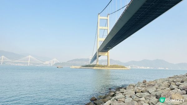 【馬灣行山】登上大嶺頭。飽覽青馬大橋、汲水門大橋和馬灣海峽一帶的景色。欣賞日落｜初級行山輕鬆路線兩小時內行完