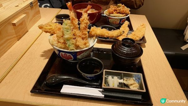 來自🇯🇵日本東京嘅過江龍，天丼和烏冬都好食！😋