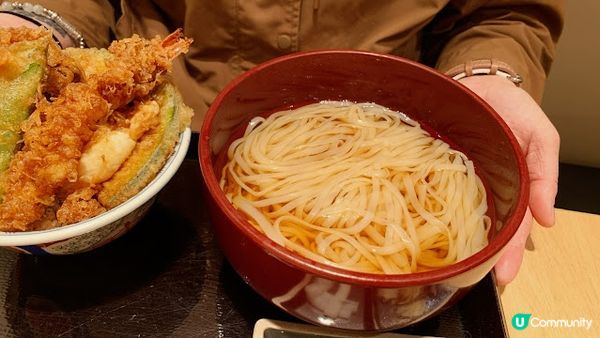 來自🇯🇵日本東京嘅過江龍，天丼和烏冬都好食！😋