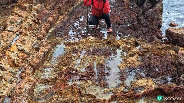 《黃竹角咀至烏蛟騰行山篇》鬼手、煙肉岩、紅石門灣、迷椏走廊、