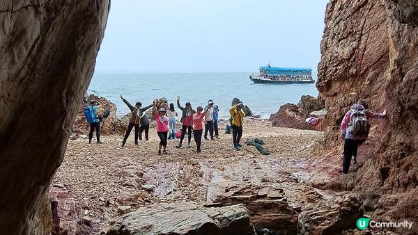 《黃竹角咀至烏蛟騰行山篇》鬼手、煙肉岩、紅石門灣、迷椏走廊、