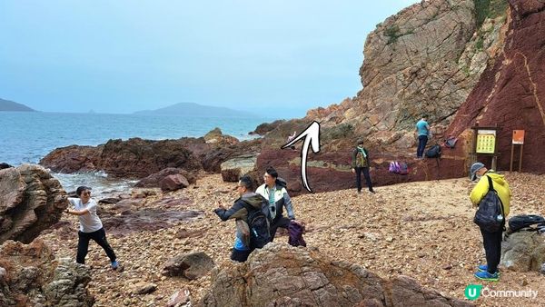 《黃竹角咀至烏蛟騰行山篇》鬼手、煙肉岩、紅石門灣、迷椏走廊、