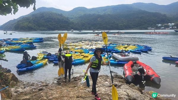 2024年首個下水禮🥰🫰《獨木舟🛶牛尾洲環島遊》珊瑚區🪸、海蝕洞、浮潛🤿