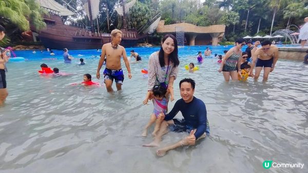 深圳華僑城洲際酒店?室外水上樂園真係好好玩?！佢唔止房間超大...