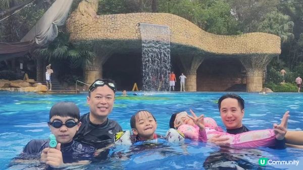 深圳華僑城洲際酒店?室外水上樂園真係好好玩?！佢唔止房間超大...