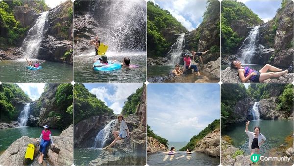 夏天消暑山澗遊💦👙《大嶼山二澳水澇漕石澗》