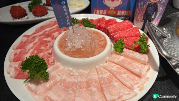 廣州美食之旅，其中一間是廣州正佳廣場的上上謙火鍋，個皇帝蝦膠...