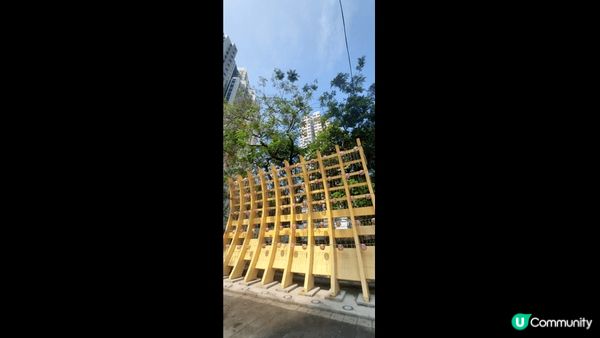 鴨脷洲風之塔公園已張燈結綵，喜迎中秋！沿着鴨脷洲海濱長廊散步...