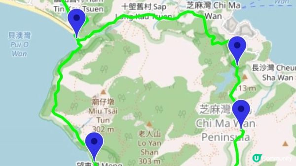 《大嶼山芝麻灣半島行山篇》望東灣、芝麻灣郊遊徑、黑人秘道、澄